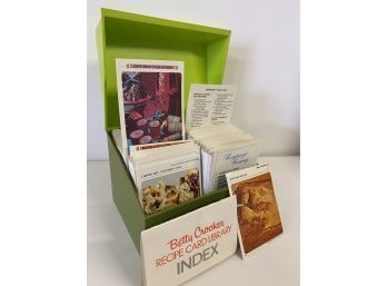 Full On Betty Crocker Recipe Catalog Card File