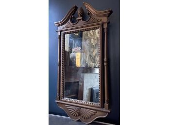 Vintage Federal Style Burwood Mirror. 16 X 33 High