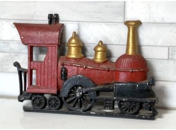 Vintage Sexton Cast Metal Locomotive/Train Wall Plaque