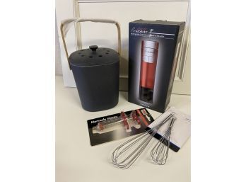 Kitchen Combo With Composter And Wine Bottle Opener