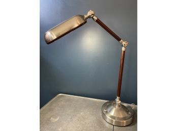 High End Sharper Image Adjustable Desk Lamp- 25 Inch