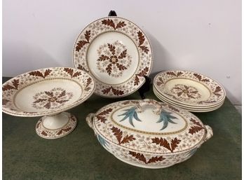 Antique Plates, Serving And Taurine Form China Bazaar