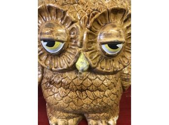 Fun Vintage Owl Planter