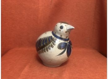 Mexican Pottery Folk Art Ceramic Bird