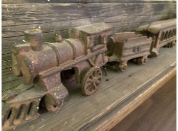 Old Cast Iron Train