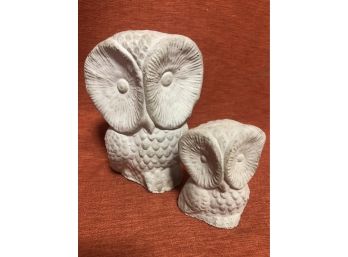 Vintage Owl Fiqurines