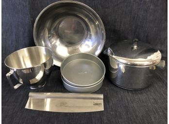 Kitchen Items, Kitchenaide,bialetti,Calphalon,large Bowl