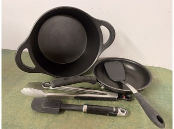 All Clad Dutch Oven, Sauté Pan And Extras