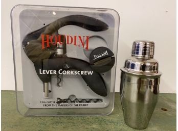 Houdini Lever Corkscrew Set