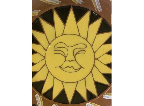 Ceramic Sun Tray/Platter 12 Inch