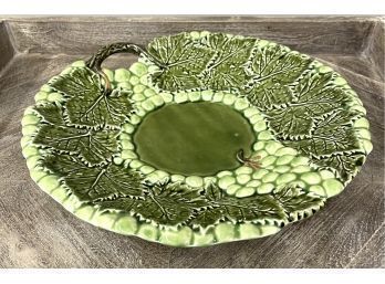 Fabulous Jay Willfred Majolica Platter From Portugal