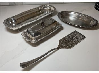 Silver Plate Serving Pieces:  Set A Pretty Table This Spring