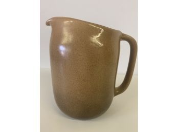 Early  Heath Pottery Pitcher Made In The USA  6 X 5 Inches
