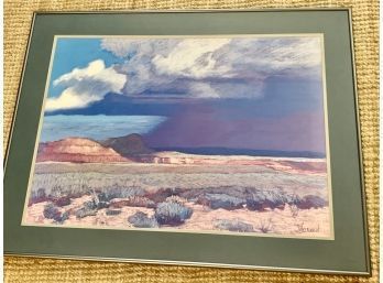 Well Framed Print By Nationally Recognized Southwest Artist Mary Silverwood