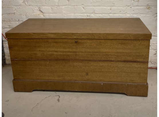 Vintage Roos Sweetheart Cedar Chest.  2 Tiered With Original Labels And KEY