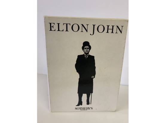 Elton Johns Sothebys Auction Catalog Collection 1988 4 Volumes