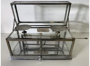 Antique Torsion Balance Company Apothecary Lab Scale Precision Pharmacy