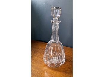 Gorgeous Crystal/Glass(?) Decanter With Stopper