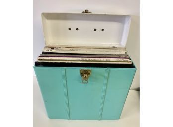 Vintage Record Carrying Case