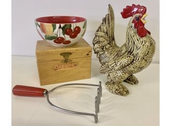 Fun Vintage Rooster Etc. Kitchen Lot