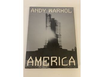 Andy Warhol AMERICA Coffee Table Book