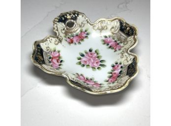 Vintage/Antique Hand Painted Porcelain Nippon Candy Or Nut Dish