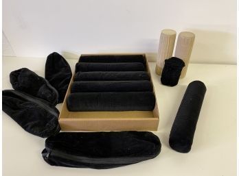 Tray Of Bracelet Display Rolls And Cases