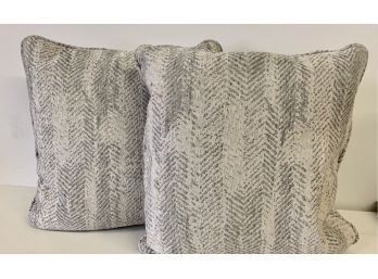 Grey & Cream Modern Pillow Set
