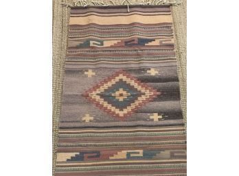 Beautiful Southwestern, Native American Wool Rug  57X30 Inches
