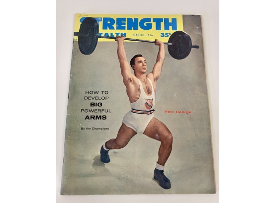 1956 Vintage Strength & Health Magazine