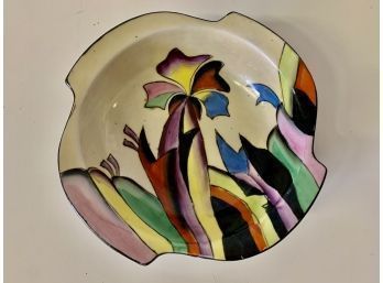 Trico China Luster Art Deco Bowl / Hand Decorated 7 Inch Approx.