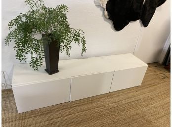 Ikea White Storage Or Credenza Unit For Floor Or Wall