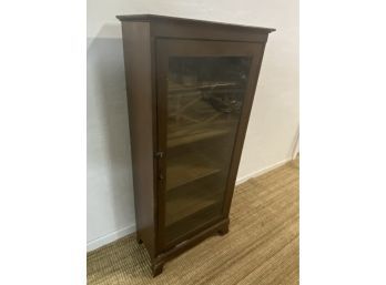 Antique Display Case 52 Inches Tall, 24 Inches Wide