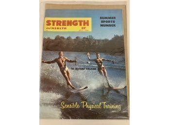 Vintage 1956 Strength & Health Magazine