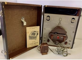 Vintage Pentron Corporation Model 9T-3 Tape Recorder/ Reel To Reel