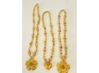 Trio Of Vintage Necklaces
