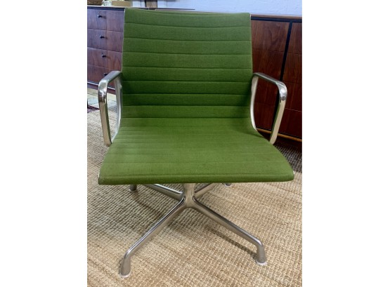 Herman Miller Vintage Green Upholstered Desk Chair