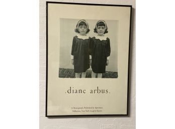 Identical Twins - The Iconic Diane Arbus Black And White Classic Photo