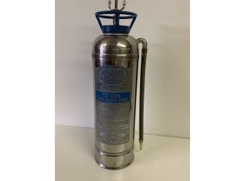 Vintage Buffalo Better Built Soda-acid Fire Extinguisher Lamp