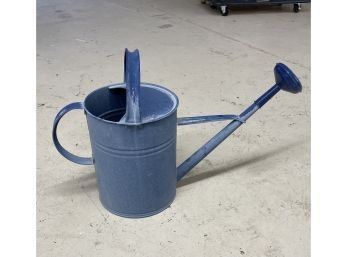 Vintage Painted Galvanized Watering Can