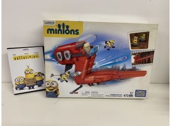 Minions Mega Blocks In Wrapped Box With Movie