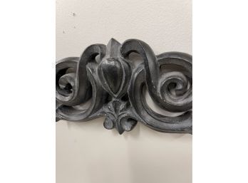 Architectural Heavily Carved Wall Piece.  17 X 4