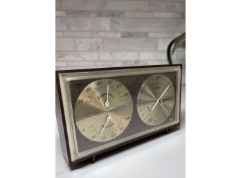 Vintage Mid Century Modern Weather Station, Taylor Instrument Company
