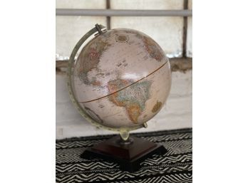 Replogle World Classic Globe On Wood Stand.  World Classic Series 12 Inch Diameter