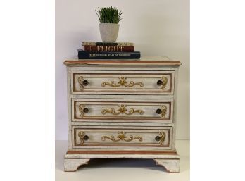 Beautiful Painted Nite Stand/side Table #2    26 X 24.5