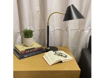 Stylish West Elm Reading Lamp With Pull