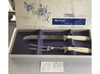 Vintage Sheffield Cutlery Set  'the Miracle Worker'