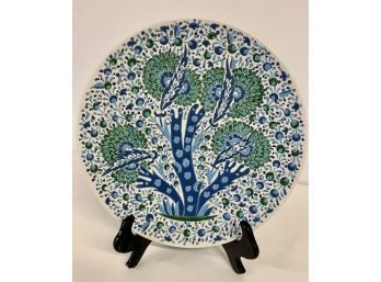 Beautiful Handmade Decorative Plate By Nasso Keramik