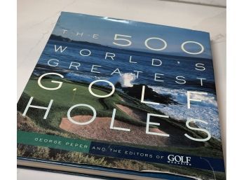 Worlds Greatest Golf Holes- An Awesome Coffee Table Book For Golf Enthusiasts.