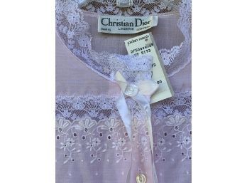 Christian Dior Vintage Nightgown New With Tags